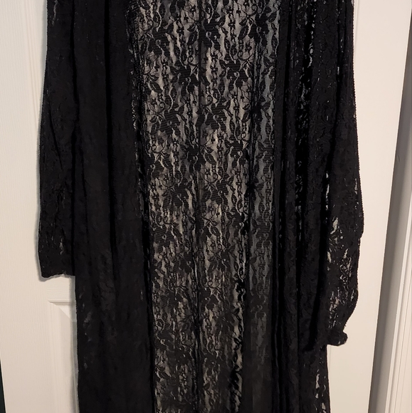LuLaRoe Other - Lularoe 3xl Long lace cover up